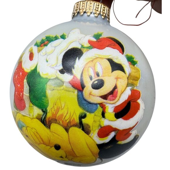 Christmas by Krebs Mickey Unlimited Disney Mickey Mouse Ornament Puto READ - Picture 1 of 6